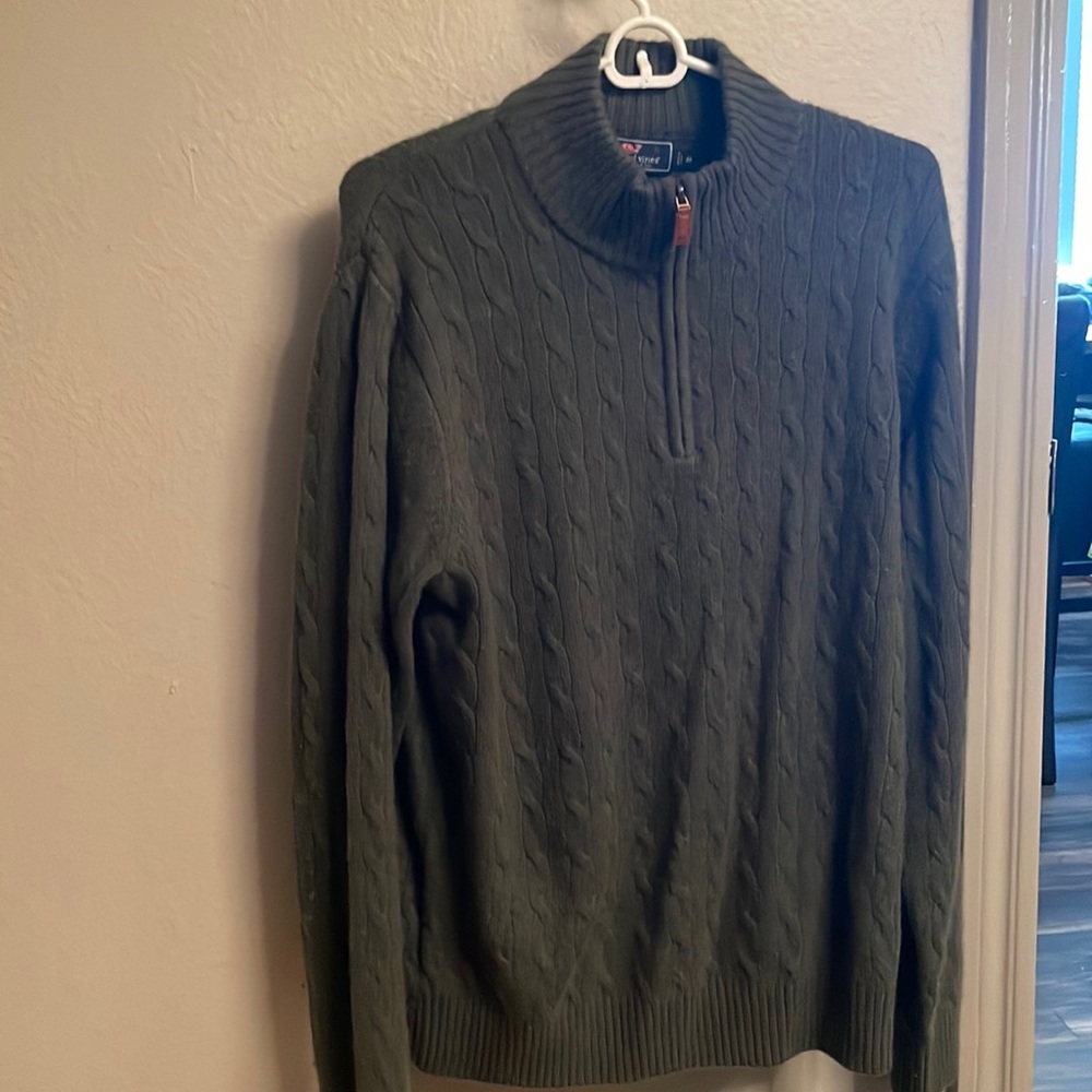 Vineyard Vines Men’s Cashmere Quarter Zip